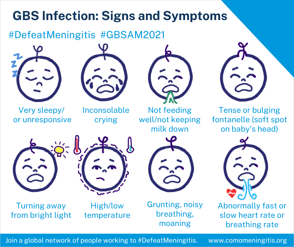FB&Instagram - GBS infection signs and symptoms